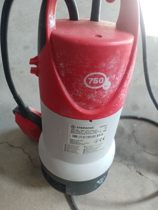 Bomba de águas submersível sterwins 750w