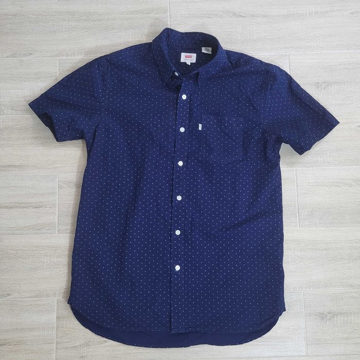Рубашка Levis синя