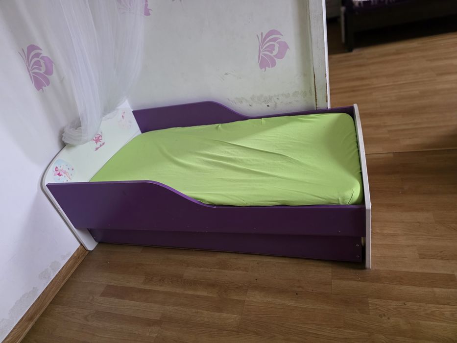 Łóżko dzieciece z  szuflada