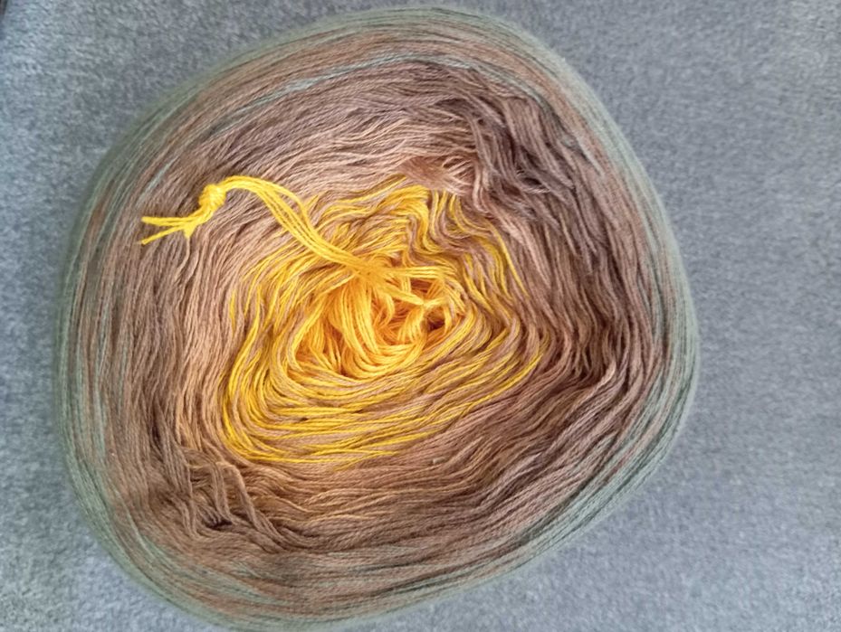 Włóczka ombre kokonki