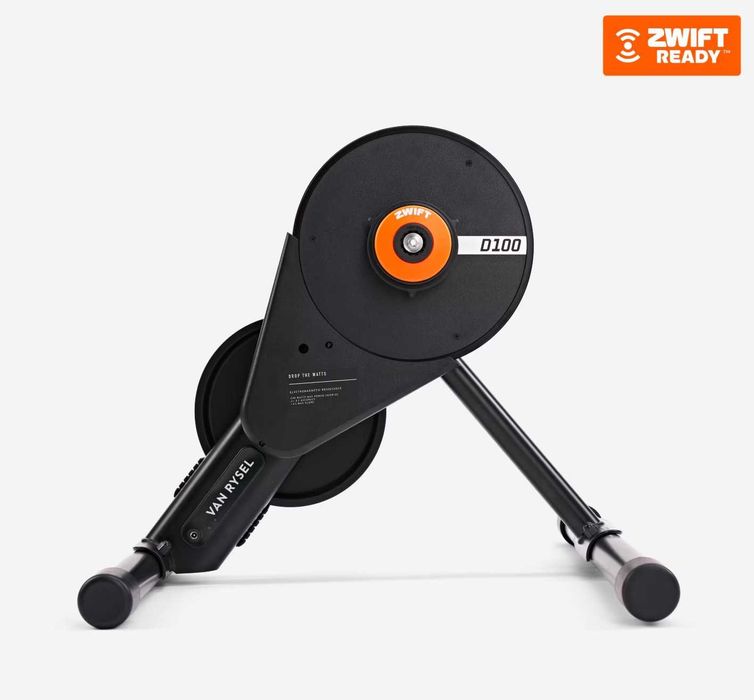 Rolo de Treino de Bicicleta D100 com "Zwift Cog and Click"