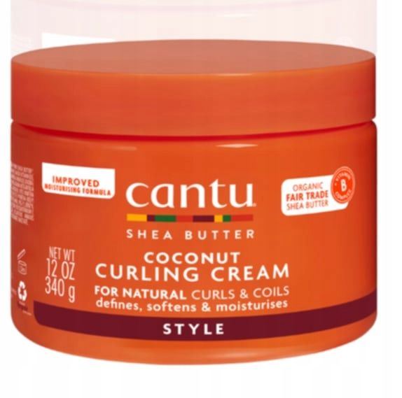 cantu shea butter krem do stylizacji loków kokos 340 g