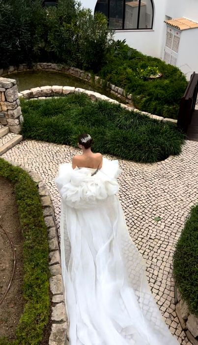 Wedding train, cauda de casamento