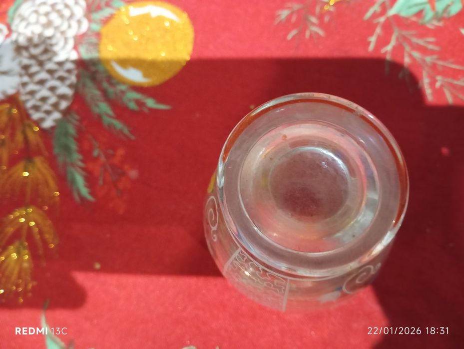 Jarrinha vidro antiga