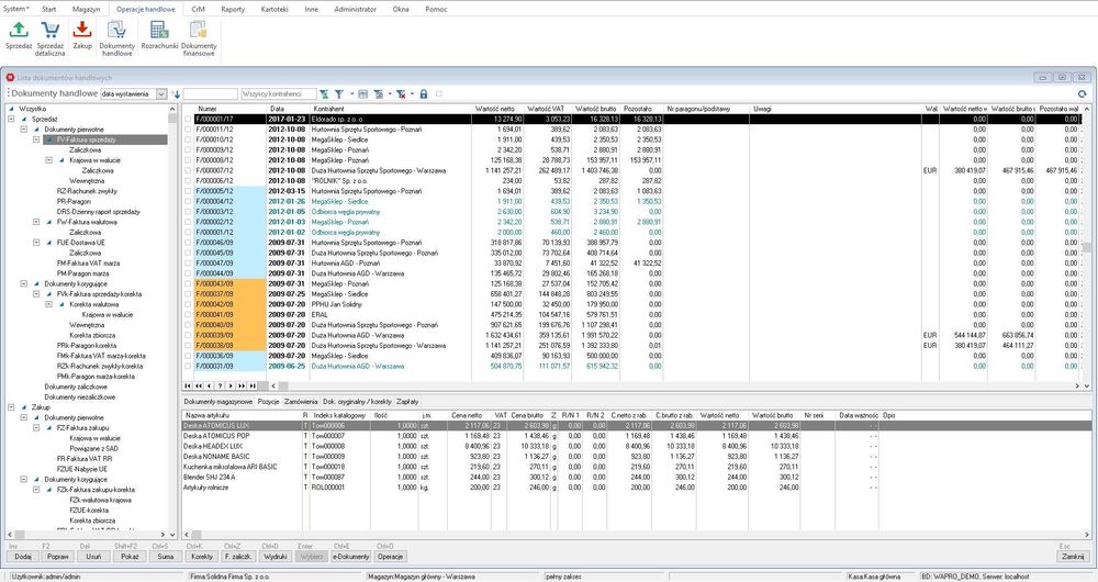Program do obsługi magazynów i sprzedaży WAPRO Mag START 365