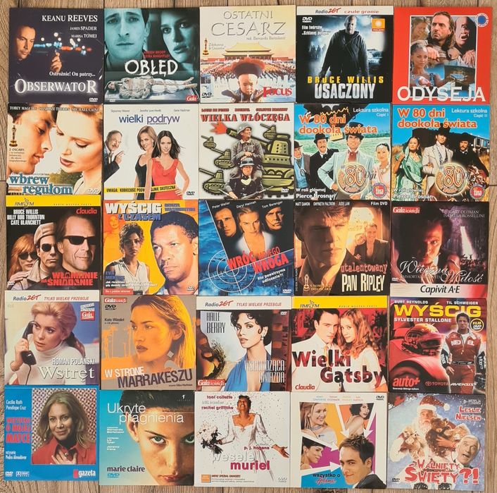 Zestaw 25 filmów na DVD - Obłęd