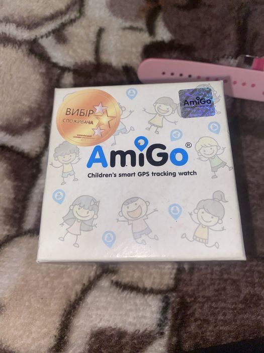 Смарт-годинник AmiGo GO001 IP67 pink