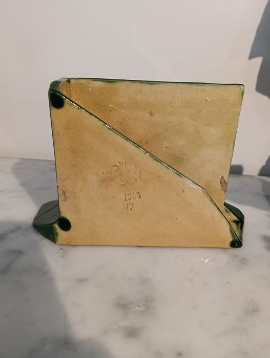 Raro Porta-cartas Bordalo Pinheiro