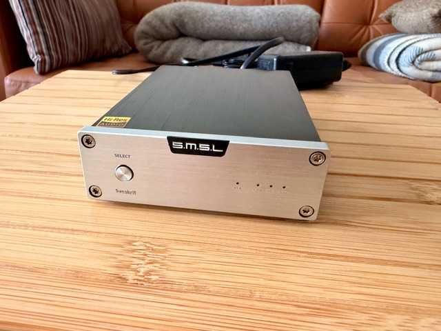 SMSL Amplificador de áudio e DAC