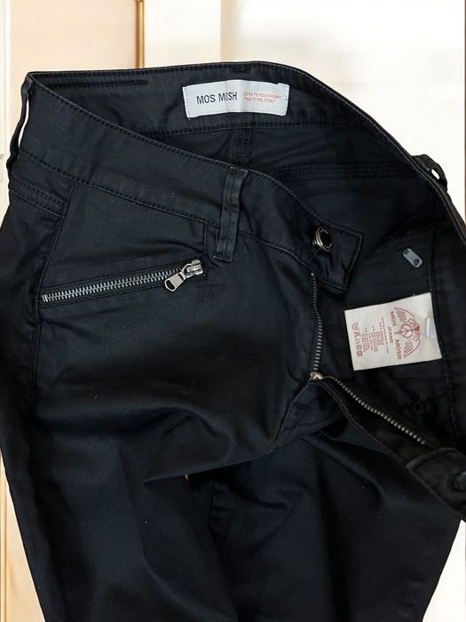 Mos Mosh Hai Zip Knickers Black roz. W28 damskie rybaczki