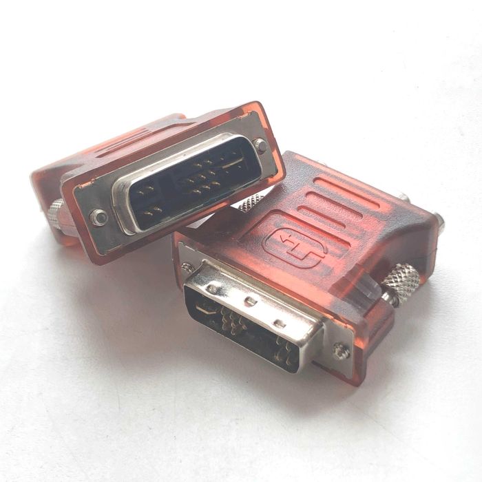 Перехідник з відеокарти на  монітор DVI - VGA