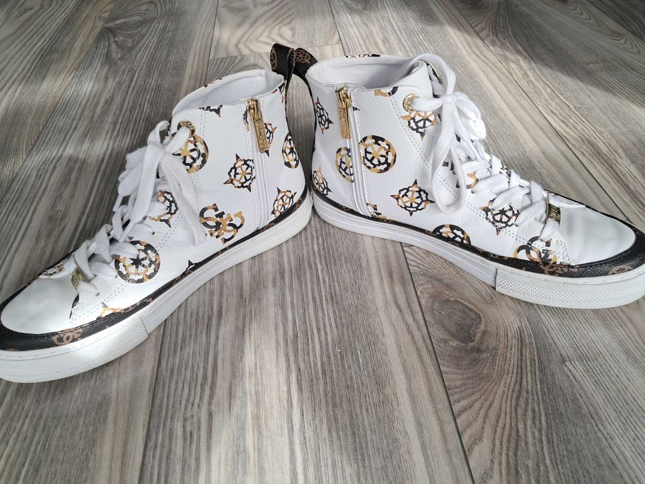 Buty sneakersy damskie wysokie Guess rozm 40