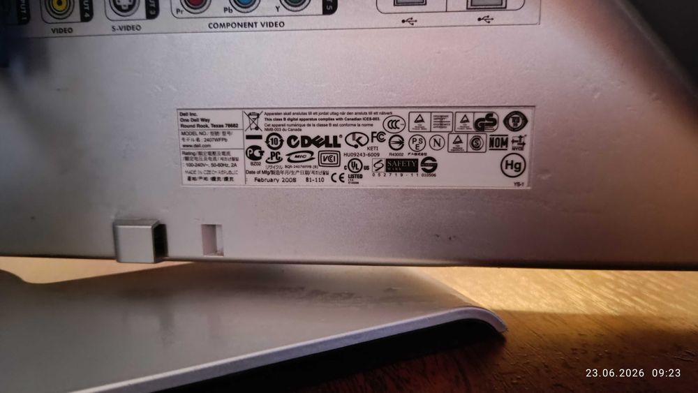 Монитор DELL-2407