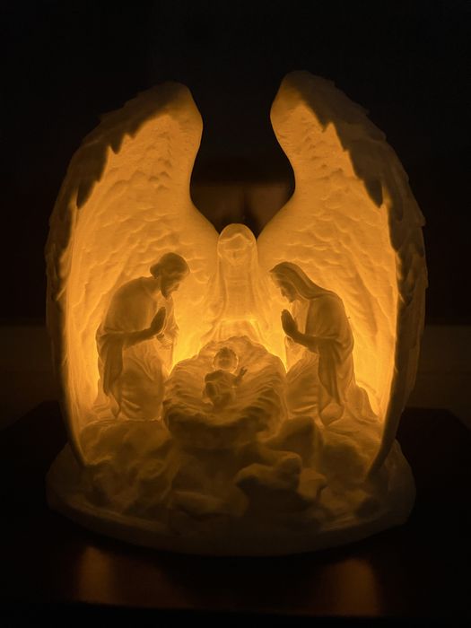 Шопка, Ангел, снігова куля 3д