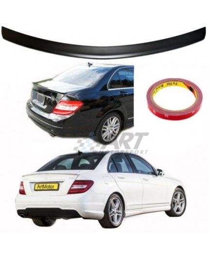 LIP SPOILER AILERON MERCEDES-BENZ W204 C63 AMG NOVO EM CAIXA