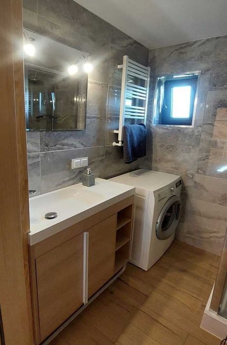 Domek drewniany do wynajęcia-sauna, balia oraz miejsce na ognisko !