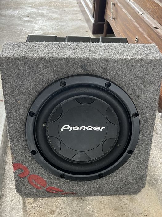 Kit Som Pioneer – Subwoofer + Amplificador