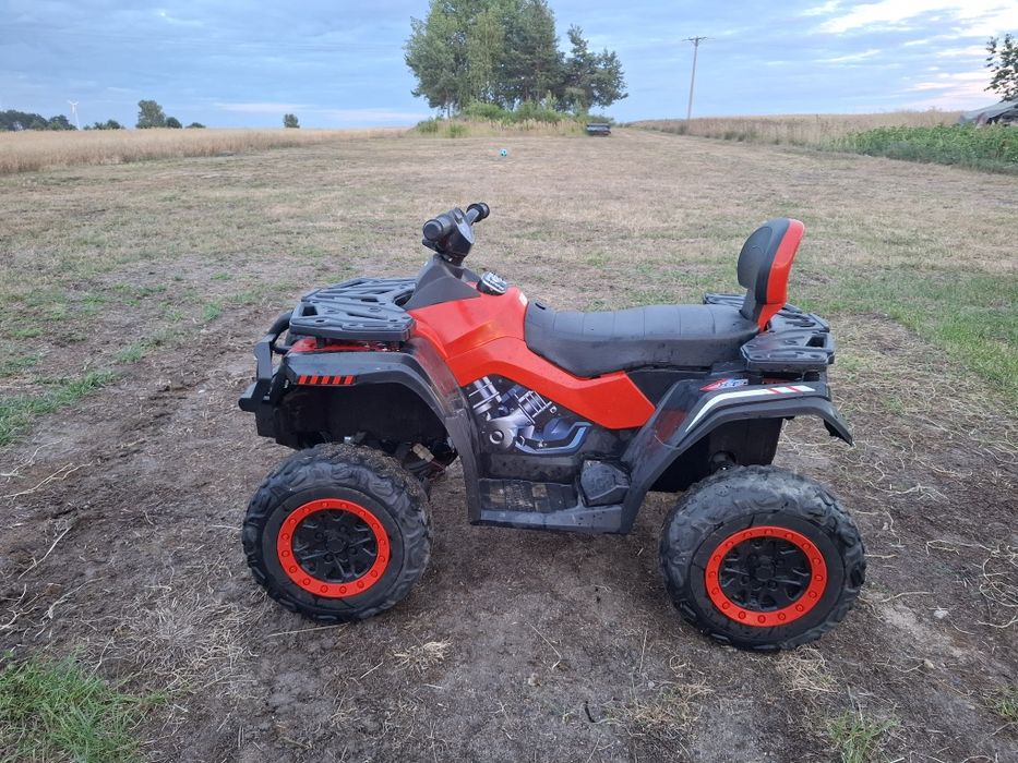 Quad na akumulator XT-SPEED 4X4 24 Mocny 4x80Watt czerwony