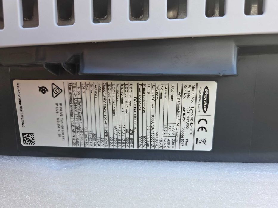 Fronius Symo Gen24 Plus 10.0