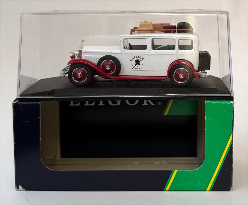 Eligor_ROLLS ROYCE Taxi D´Hotel 1929. Ref. 100108 Escala 1/43. Completo, como novo.