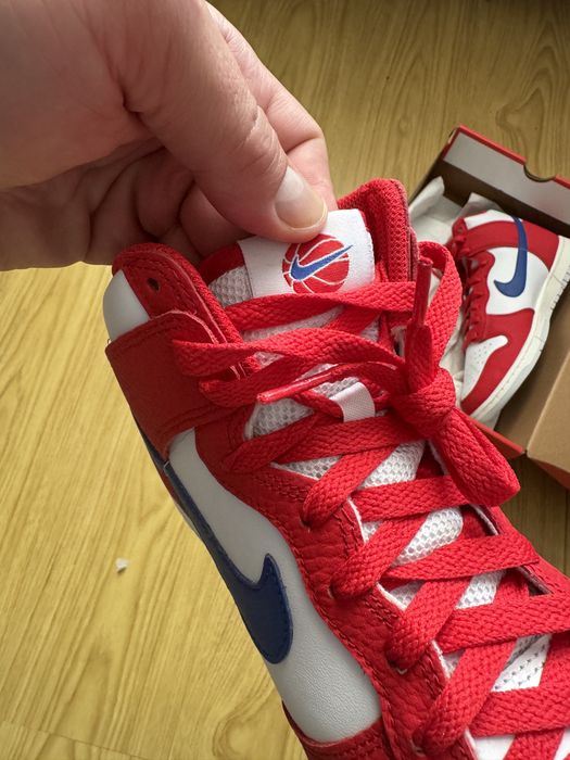 Оригінал! Кросівки  Nike Dunk High 4Th Of July (DX2661-100)