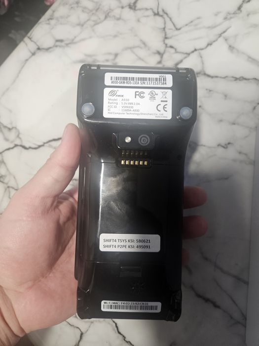 Pax A930 new заблокирован