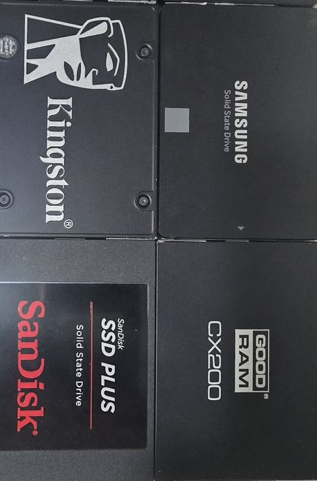 Discos SSD (240GB / 250GB / 256GB) – Como Novos / Várias Marcas