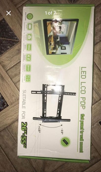 Suporte para TV com regulação do ângulo de inclinação