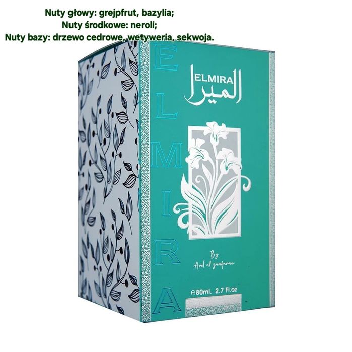 Elmira Ard Al Zaafaran 80ml perfumy arabskie damskie