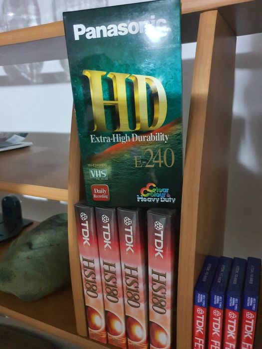 Kasety VHS TDK Panasonic