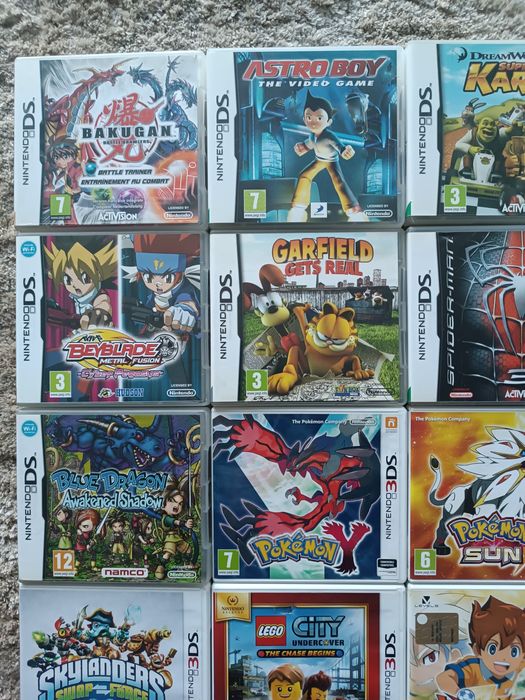 Jogos Nintendo DS e 3DS