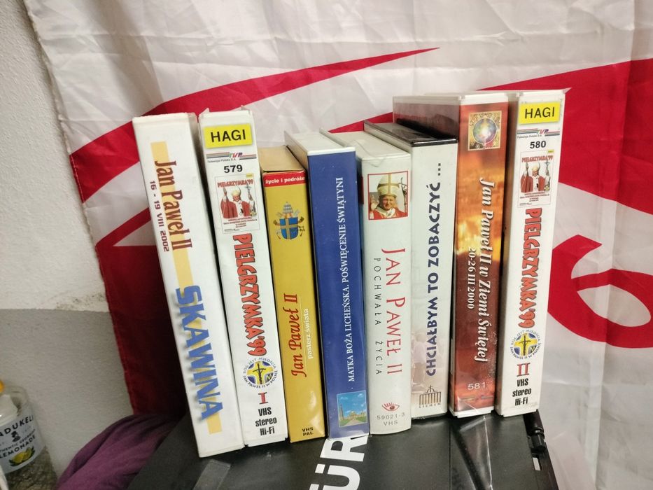 Kasety VHS Jan Paweł II