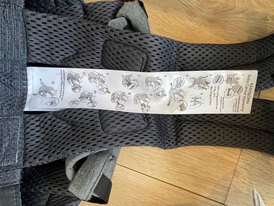 Marsupio BabyBjörn Move 3D Mesh Antracite (NOVO)