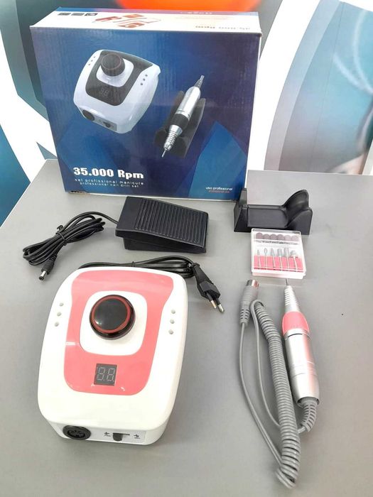 Polidor e Lixador Elétrico de Unhas Profissional