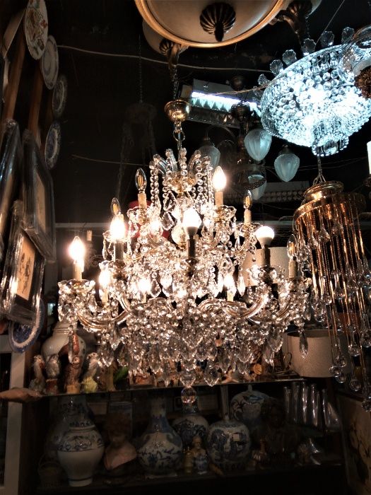 Lustre Maria Teresa 18 Lâmpadas