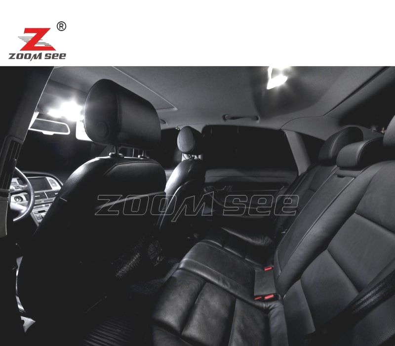 KIT COMPLETO DE 20 LÂMPADAS LED INTERIOR AUDI A6 S6 RS6 C6 AVANT 2005-2011