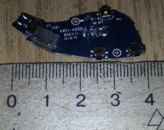 Микро модуль блютуз для наушников