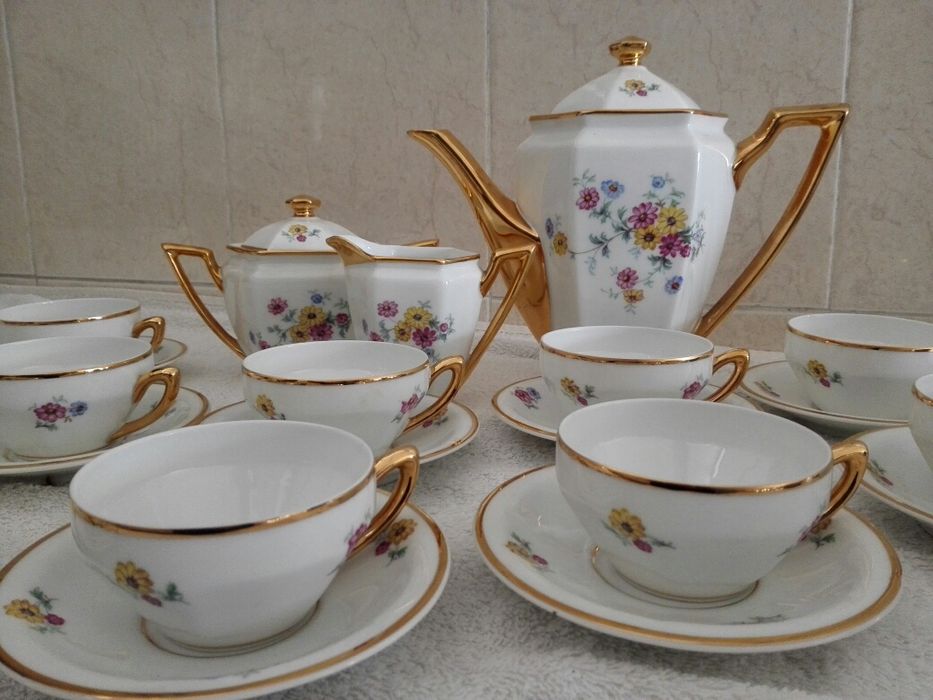 Conjunto de café - Vista Alegre