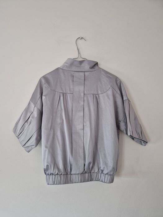 Carry kurtka bomberka srebrna XS