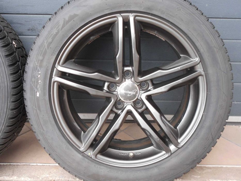 ! Koła zimowe aluminiowe 18 5x112 Audi A6 C8 Hankook ~7mm