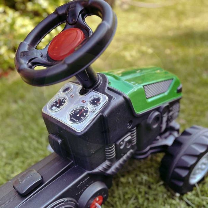 WOOPIE Traktor na Pedały Farmer GoTrac MAXI z Przyczepą – Zielony