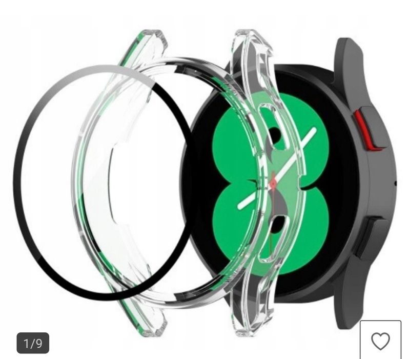 Etui + Szkło / 2w1 / Samsung Galaxy Watch 4 44mm