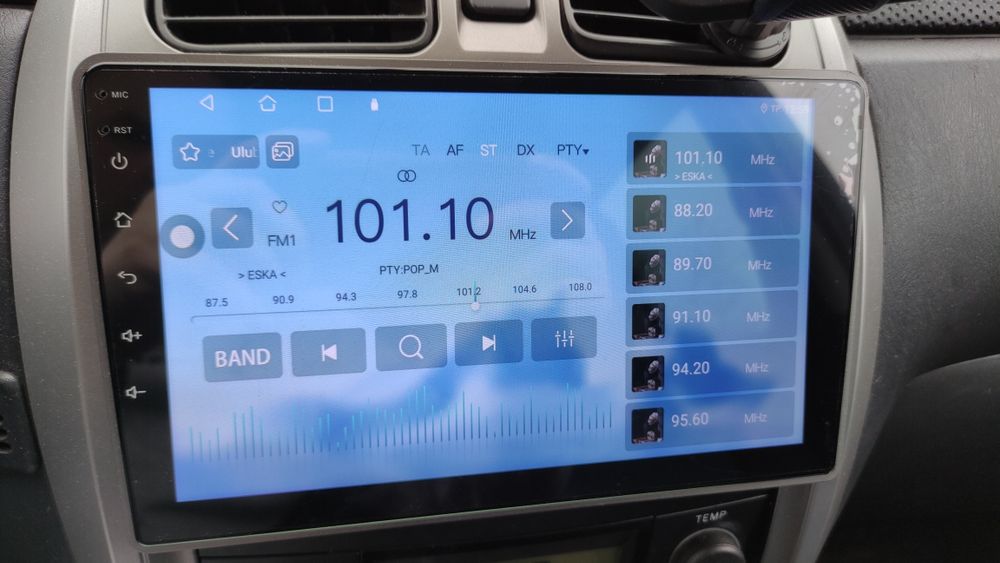 Radio 2din 9cali 8core 4/64 kostka canbus mazda