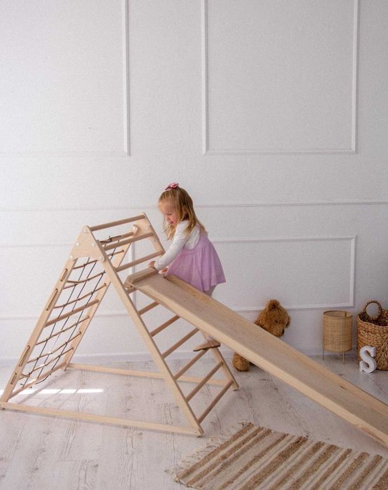 Спортивний комплекс Шведська стінка Тренажер для дітей Лазанка 3 в 1