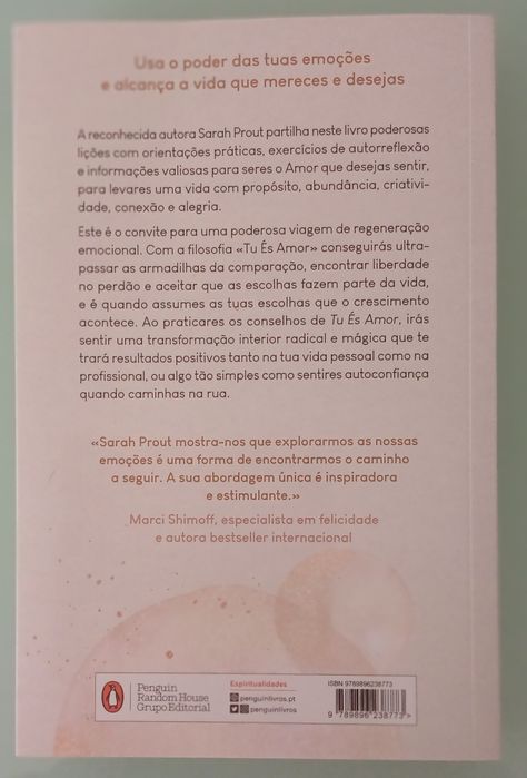 Livro Tu és Amor