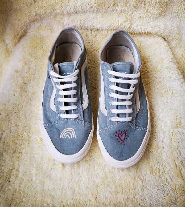 vans BUTY unisex OLD SKOOL TAPERED 40.5 26cm wkładka nike puma adidas