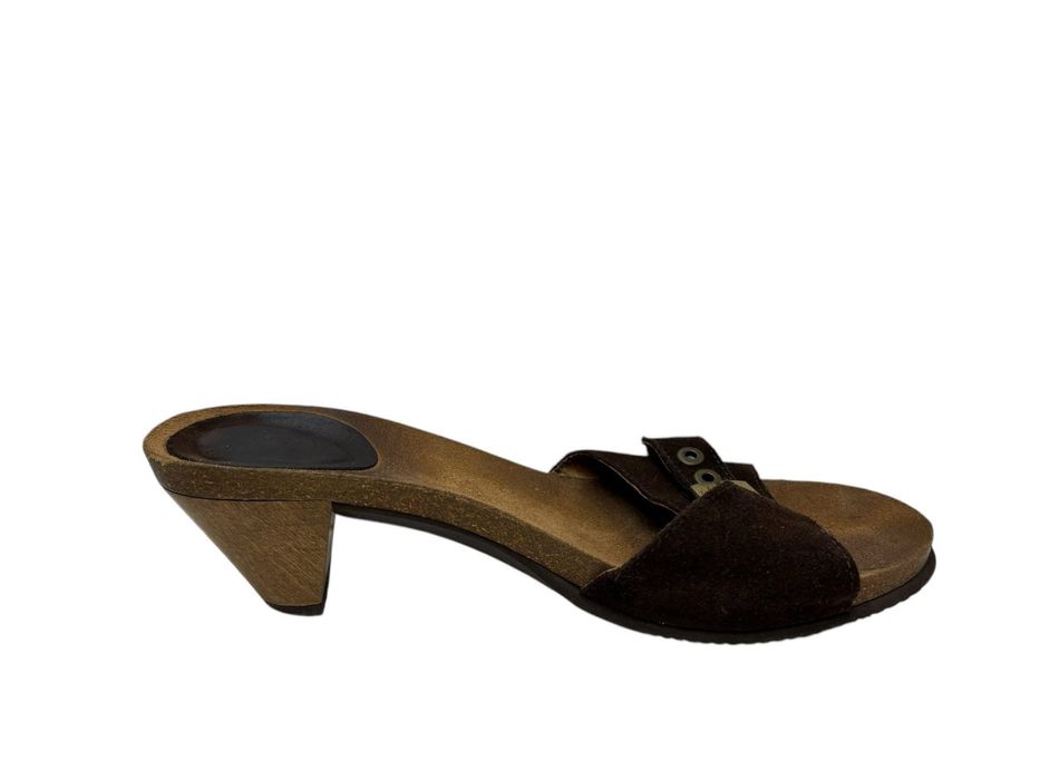 Klapki skorzane School rozmiar 40