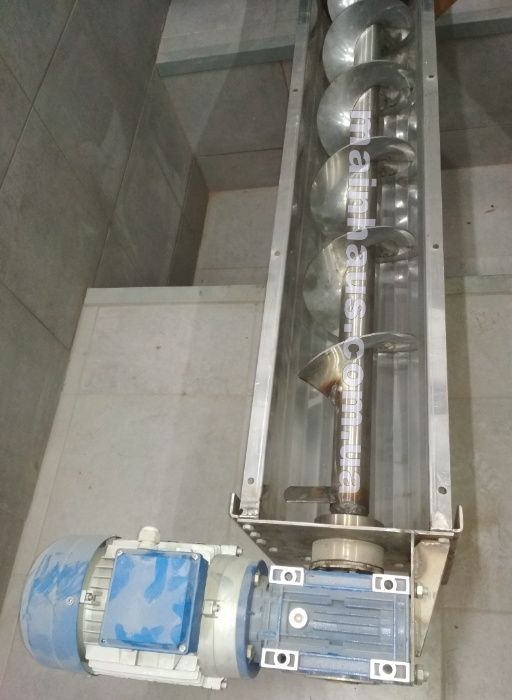 Транспортер, шнек для борошна, цукра. Нержавіюча сталь