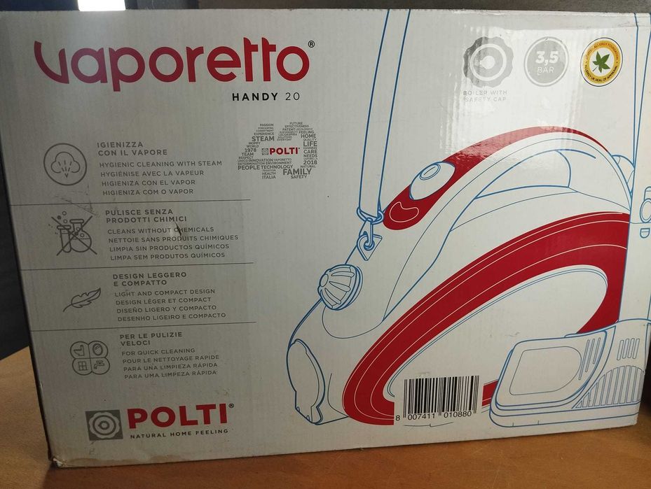 Máquina de Limpeza a Vapor - Polti Vaporetto