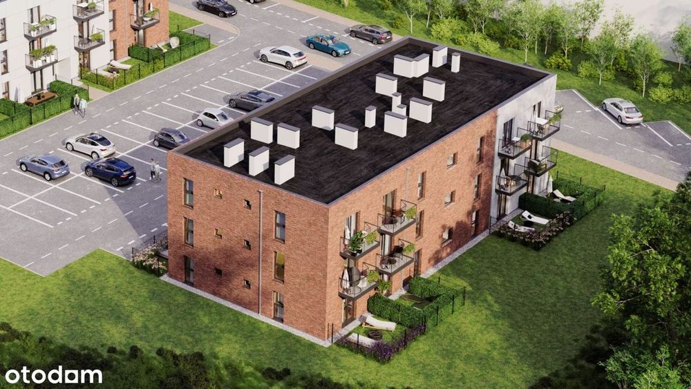 2-pokojowe mieszkanie 47m2 + balkon